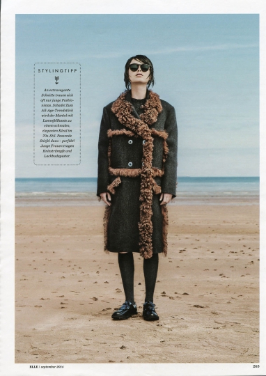 Sophie Vlaming for Elle Germany September 2014 photographer Carl Bentsson 